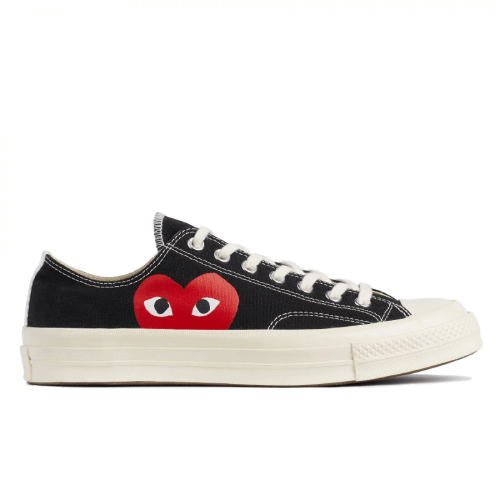 CDG Converse Big Heart Low Top (Black) CDG Converse Big Heart Low Top (Black)